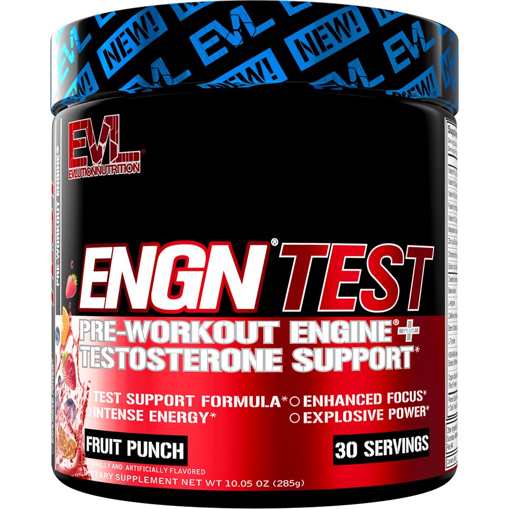 Foto 2 pulgar | Polvo Evlution Nutrition Engn Test Para Antes Del Entrenamiento, 30 Porciones - Venta Internacional.