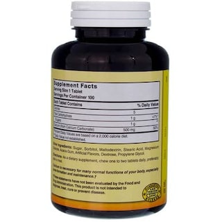 Foto 7 | Suplemento Nature's Blend Calcium Masticable 500 Mg 100 Tabletas - Venta Internacional.