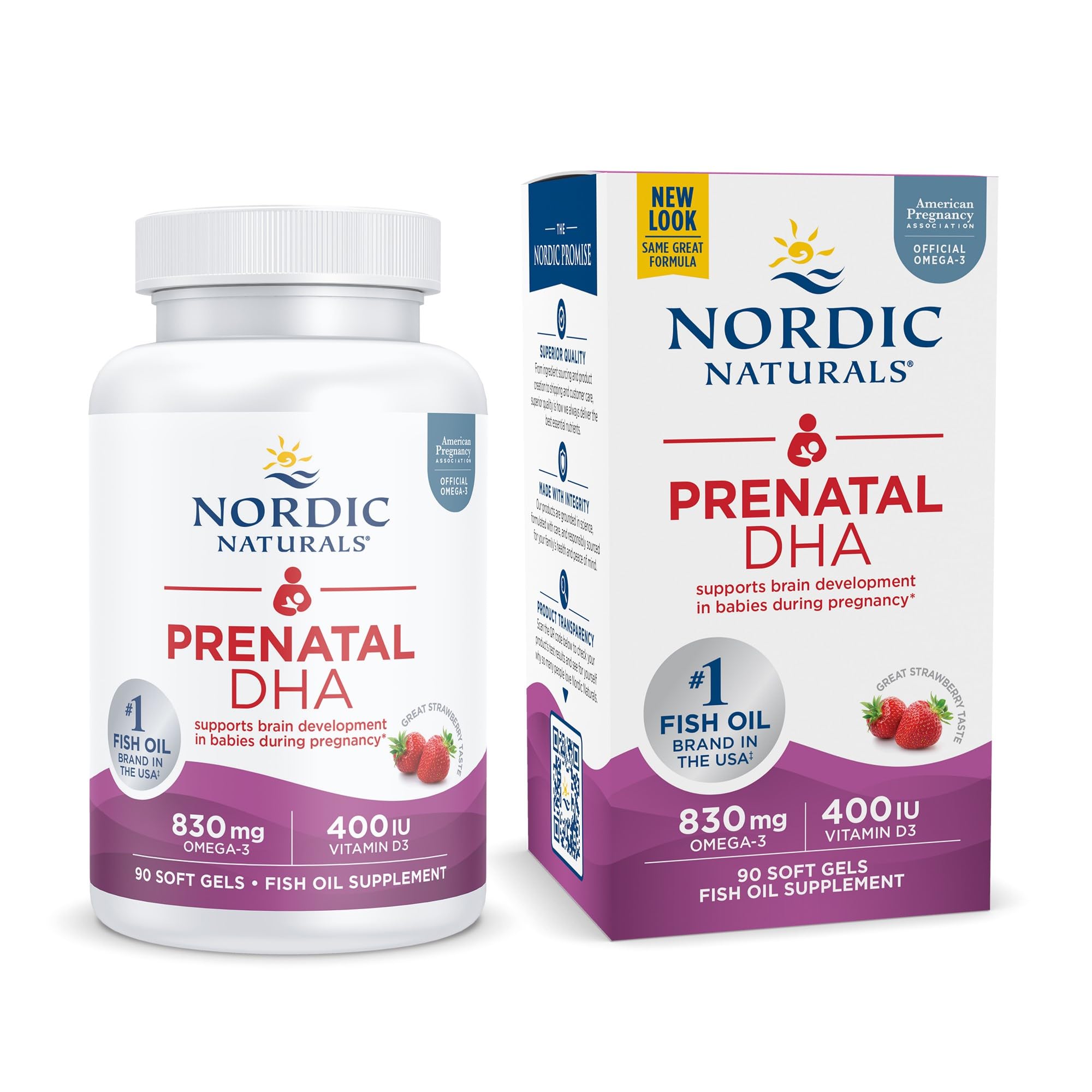 Foto 2 pulgar | Suplemento Prenatal De Dha De Nordic Naturals 830 Mg De Omega-3 - Venta Internacional.