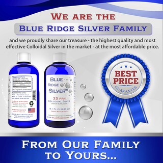 Foto 4 | Suplemento Blue Ridge Silver Coloidal 25 PPM 240 ml - Venta Internacional