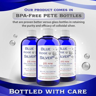 Foto 5 | Suplemento Blue Ridge Silver Coloidal 25 PPM 240 ml - Venta Internacional