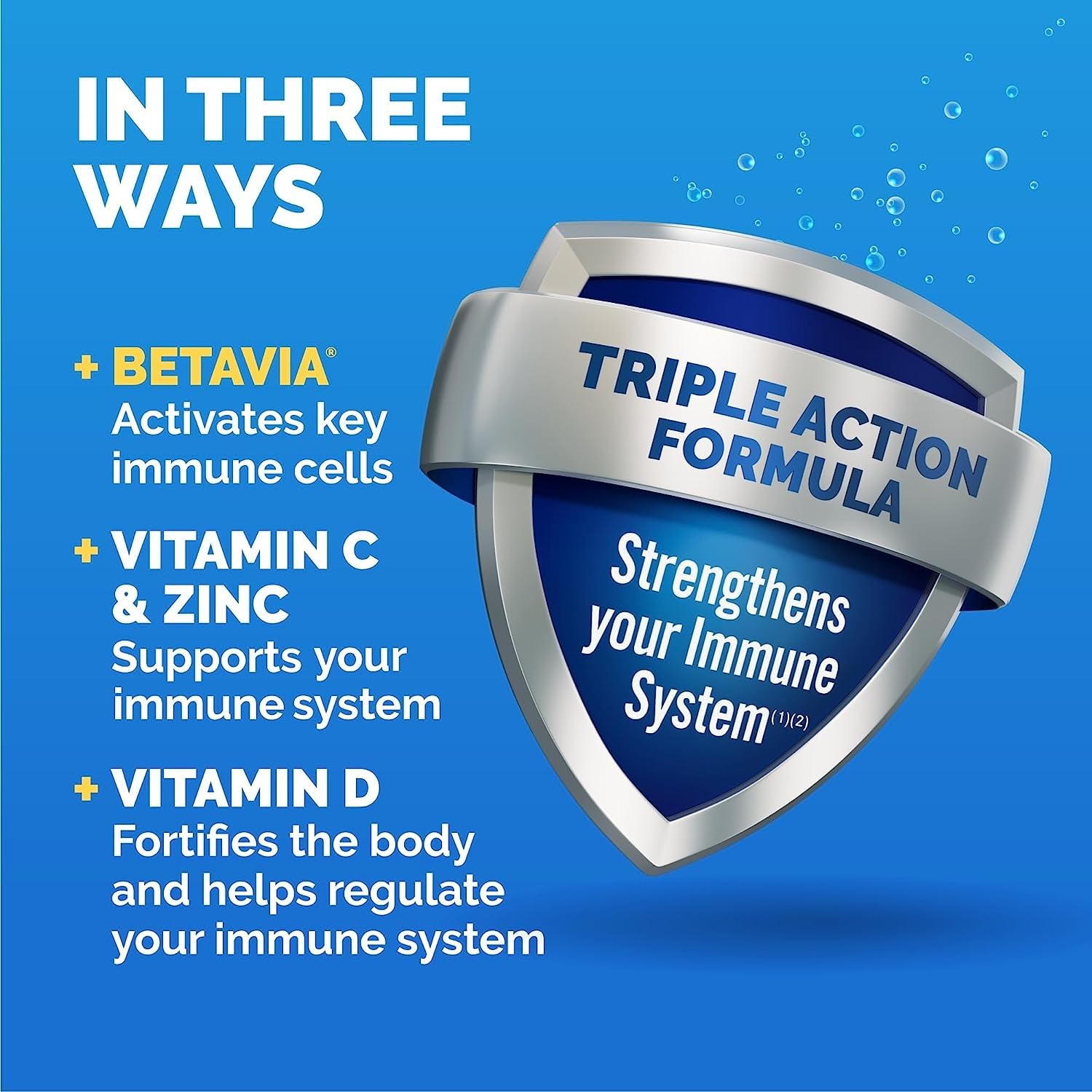 Foto 4 pulgar | Paquete De 30 Polvos Supplement Emergen-c Immune+ Triple Action - Venta Internacional.