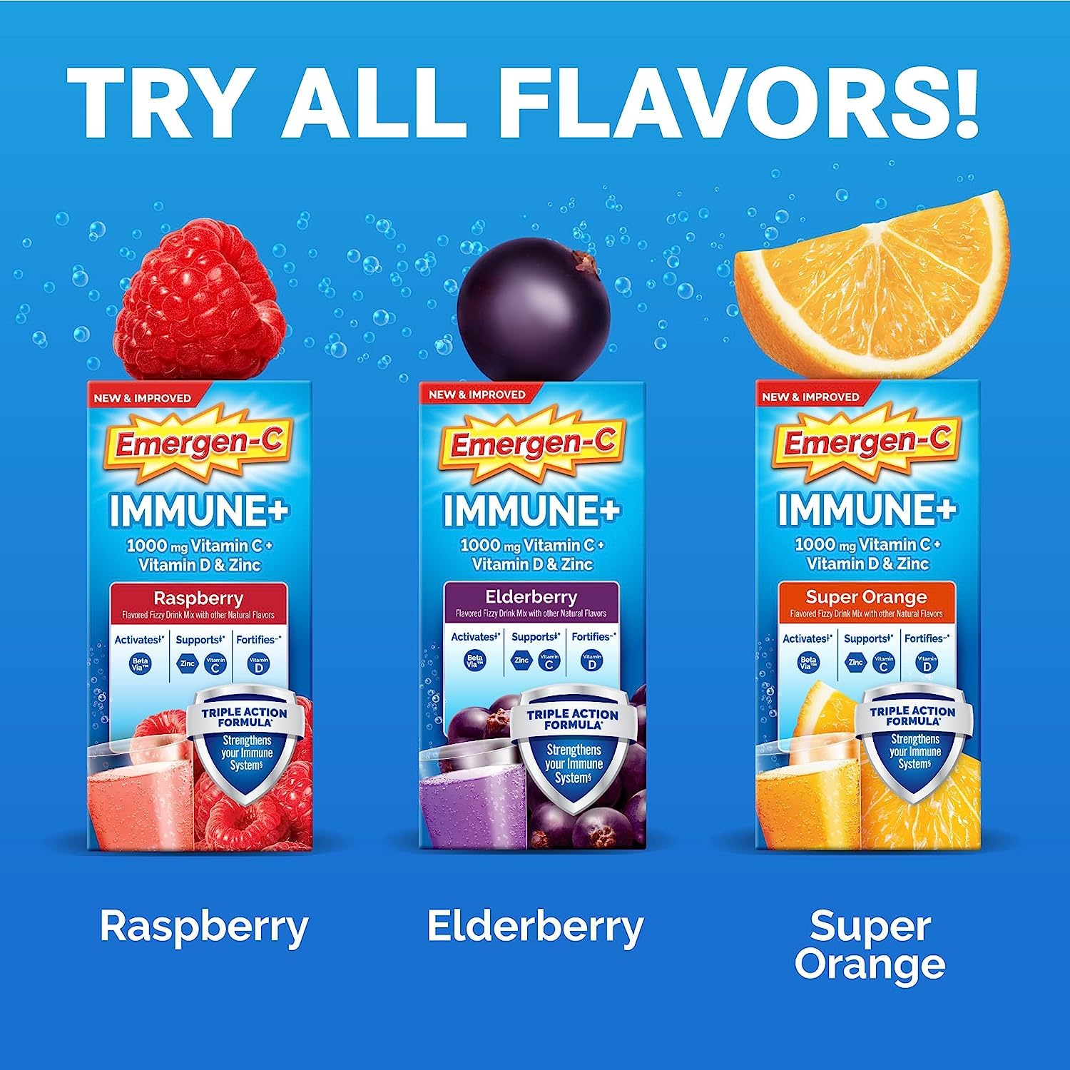 Foto 6 | Paquete De 30 Polvos Supplement Emergen-c Immune+ Triple Action - Venta Internacional.