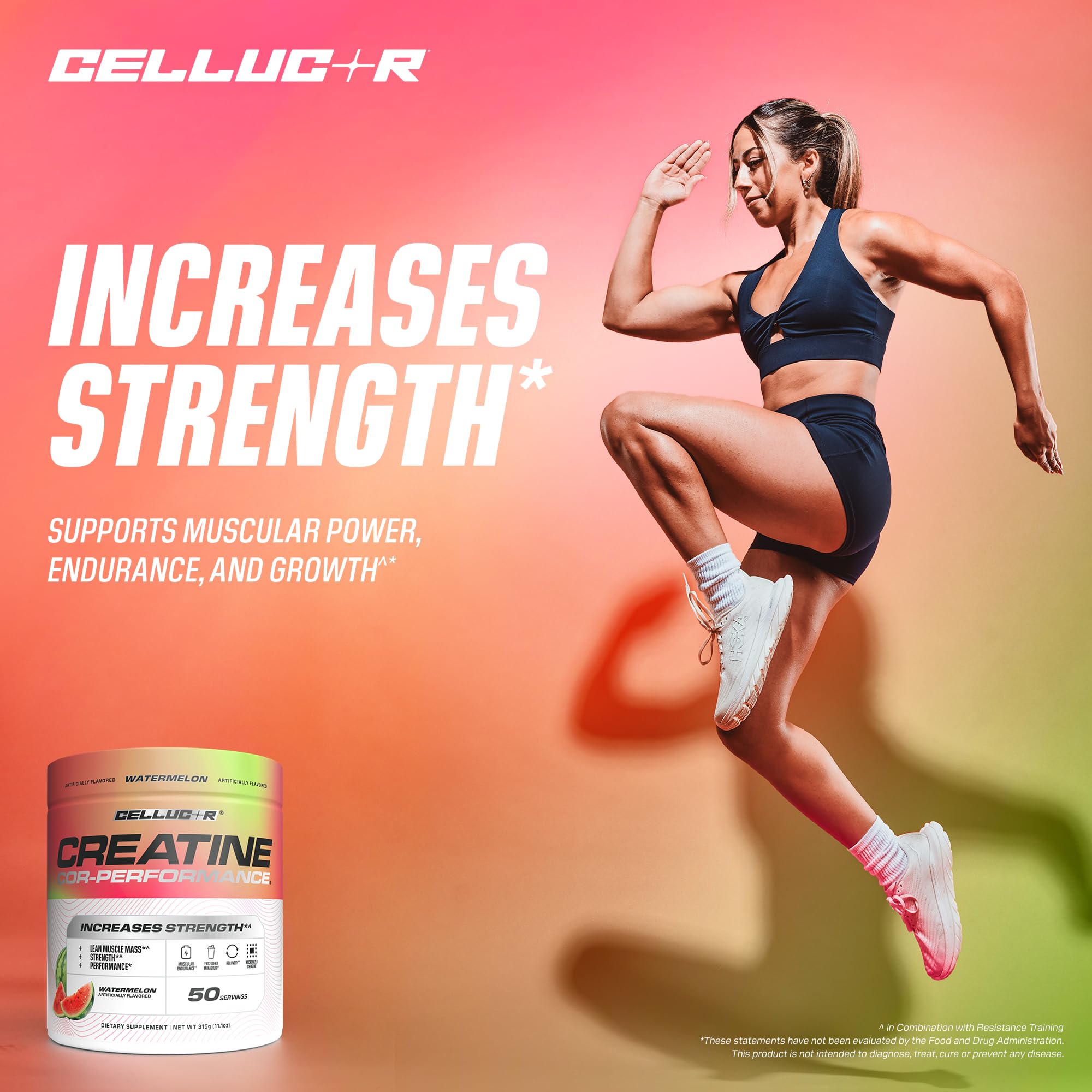 Foto 4 | Creatina En Polvo Cellucor Sabor Sandía, 250 G, 50 Porciones - Venta Internacional.