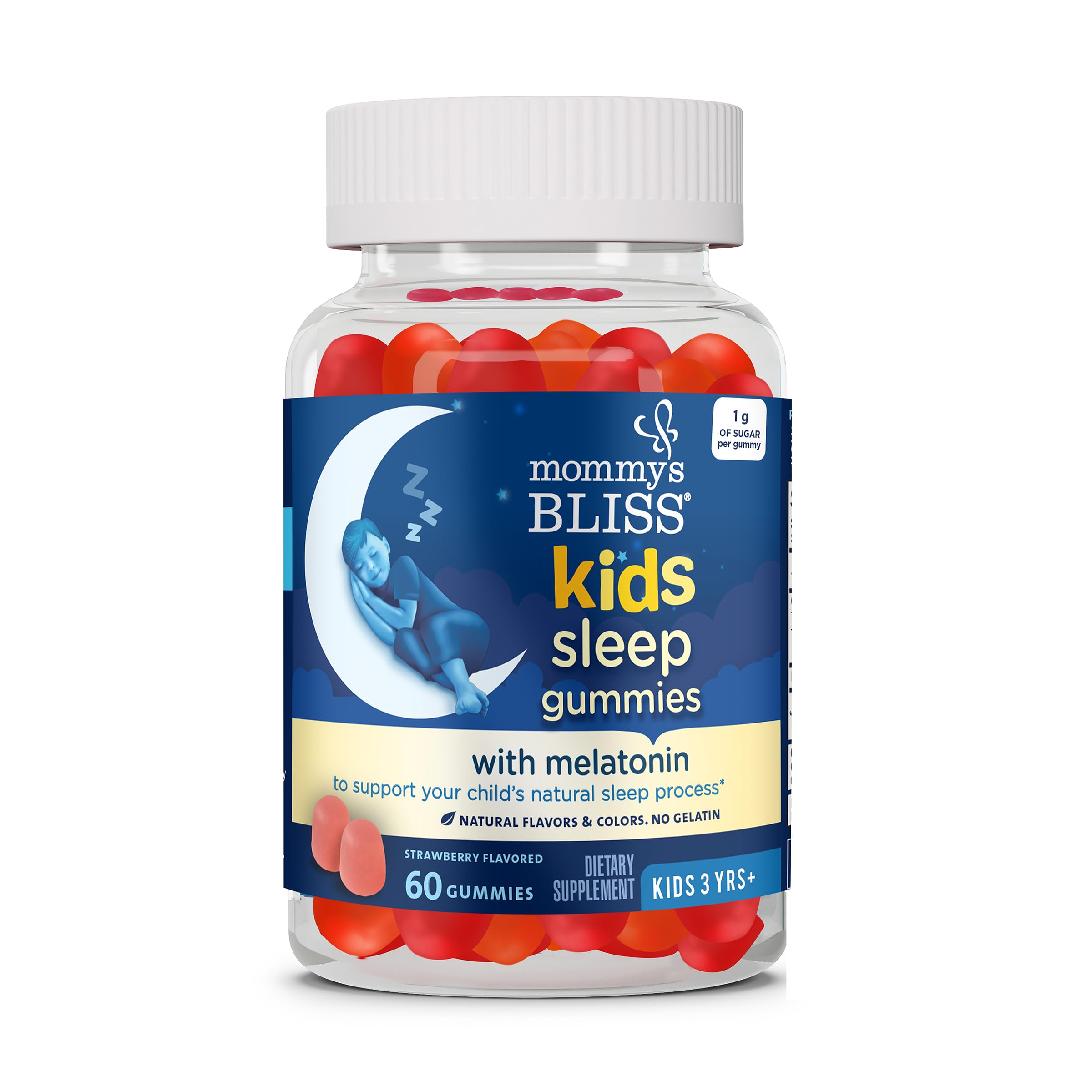 Foto 2 pulgar | Gummies Mommy's Bliss Kids Sleep Melatonina, 1 G, Fresa, 3 Años O Más - Venta Internacional.