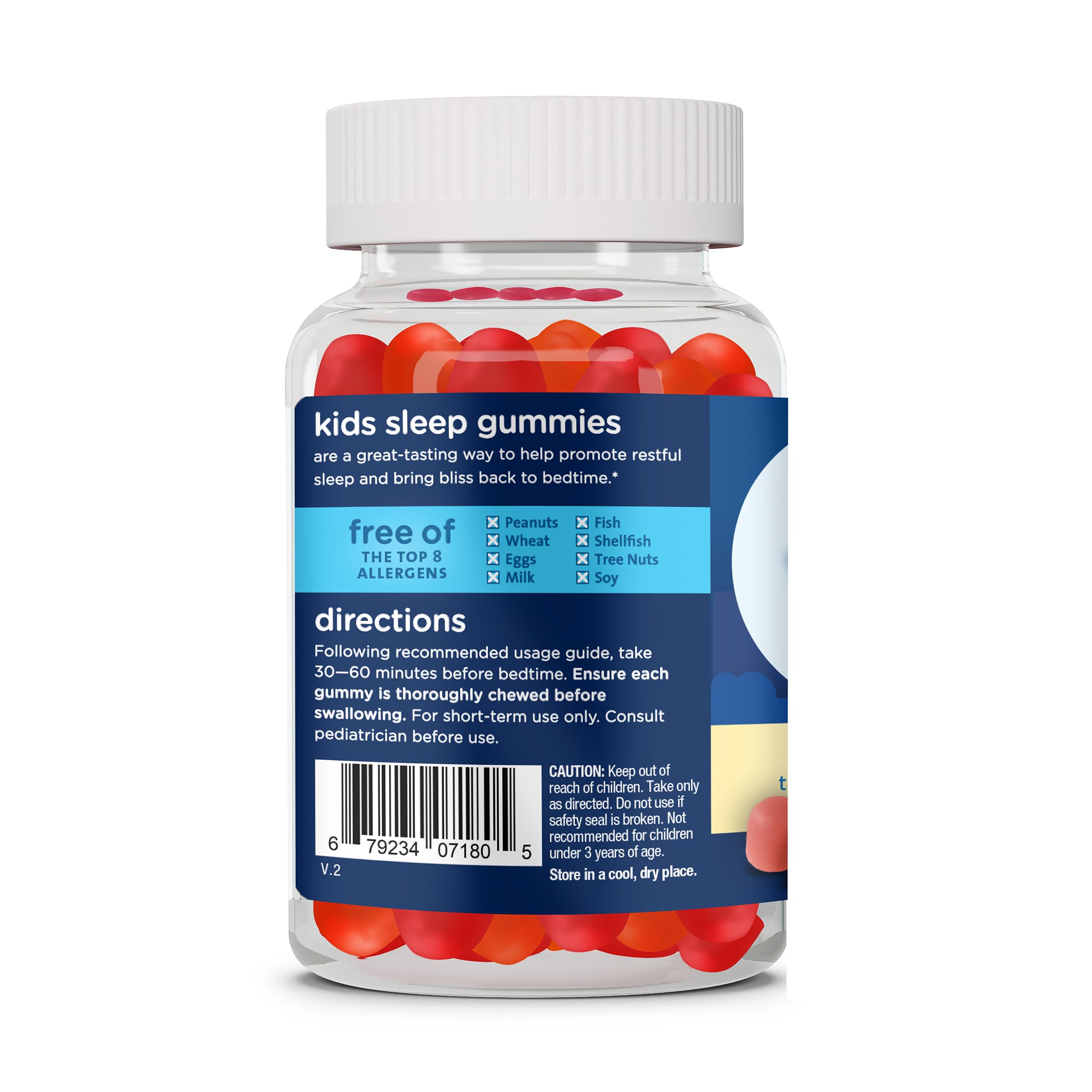 Foto 4 pulgar | Gummies Mommy's Bliss Kids Sleep Melatonina, 1 G, Fresa, 3 Años O Más - Venta Internacional.