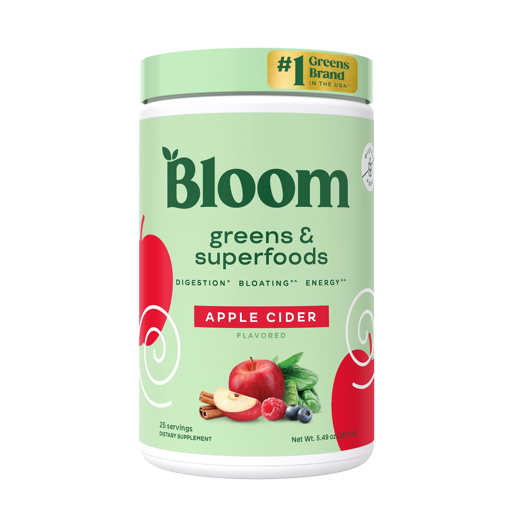 Foto 2 pulgar | Suplemento Bloom Nutrition Superfood Greens En Polvo 625 Ml - Venta Internacional.