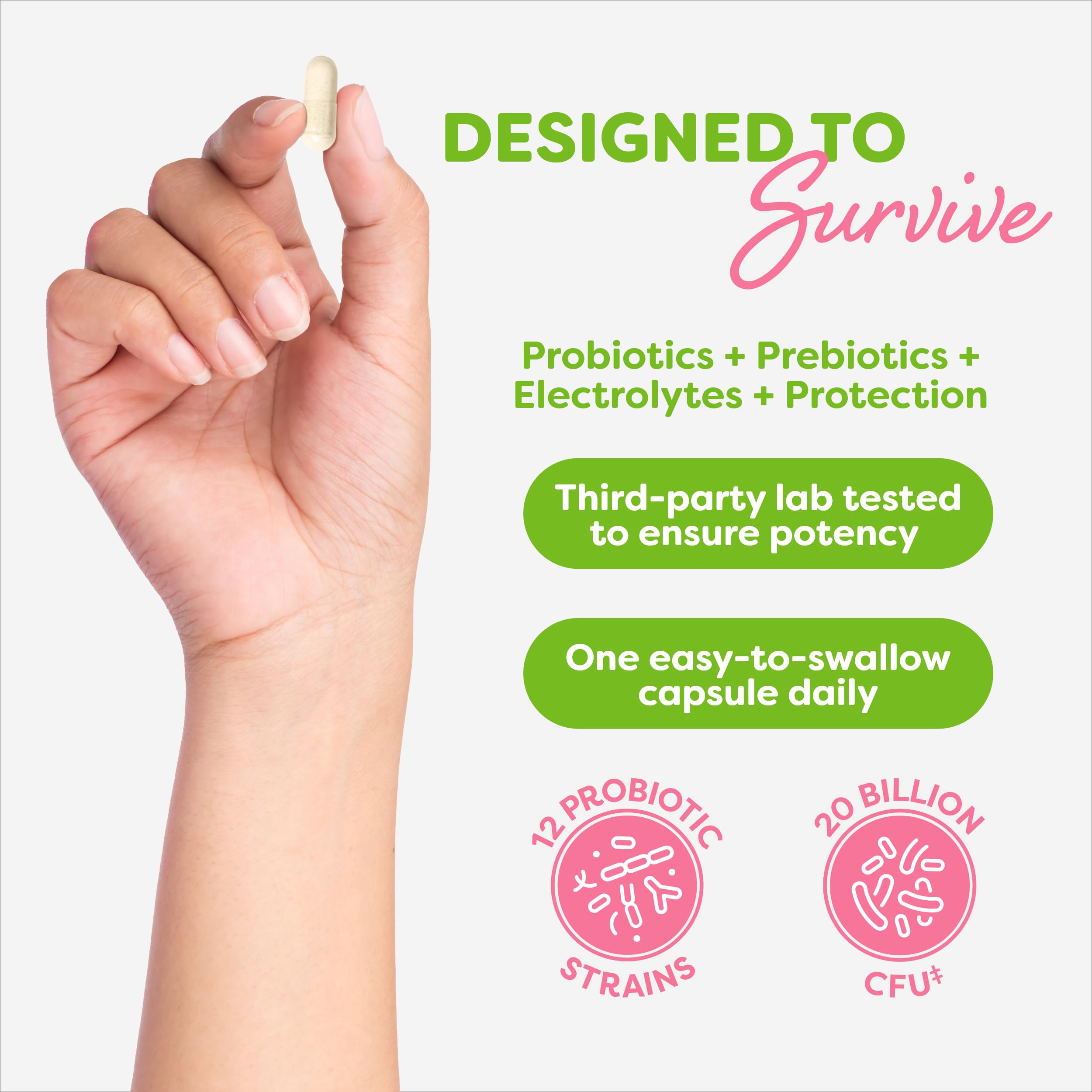 Foto 5 pulgar | Suplemento Probulin Con Probióticos Para Mujeres, 20 Mil Millones De Cfu, 90 Cápsulas - Venta Internacional.