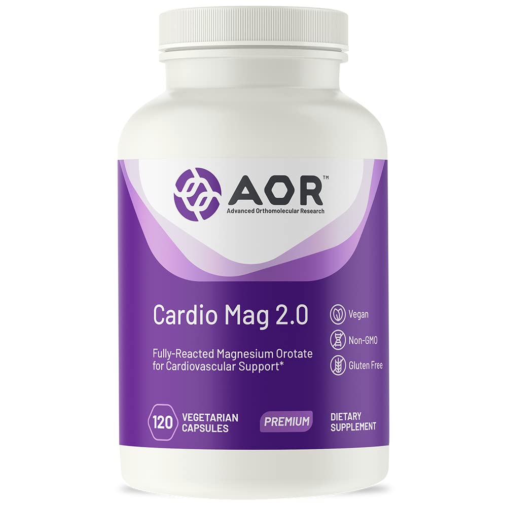 Foto 2 pulgar | Suplemento Aor Cardio Mag 2.0 Que Apoya La Salud Del Corazón 120 Cápsulas - Venta Internacional.