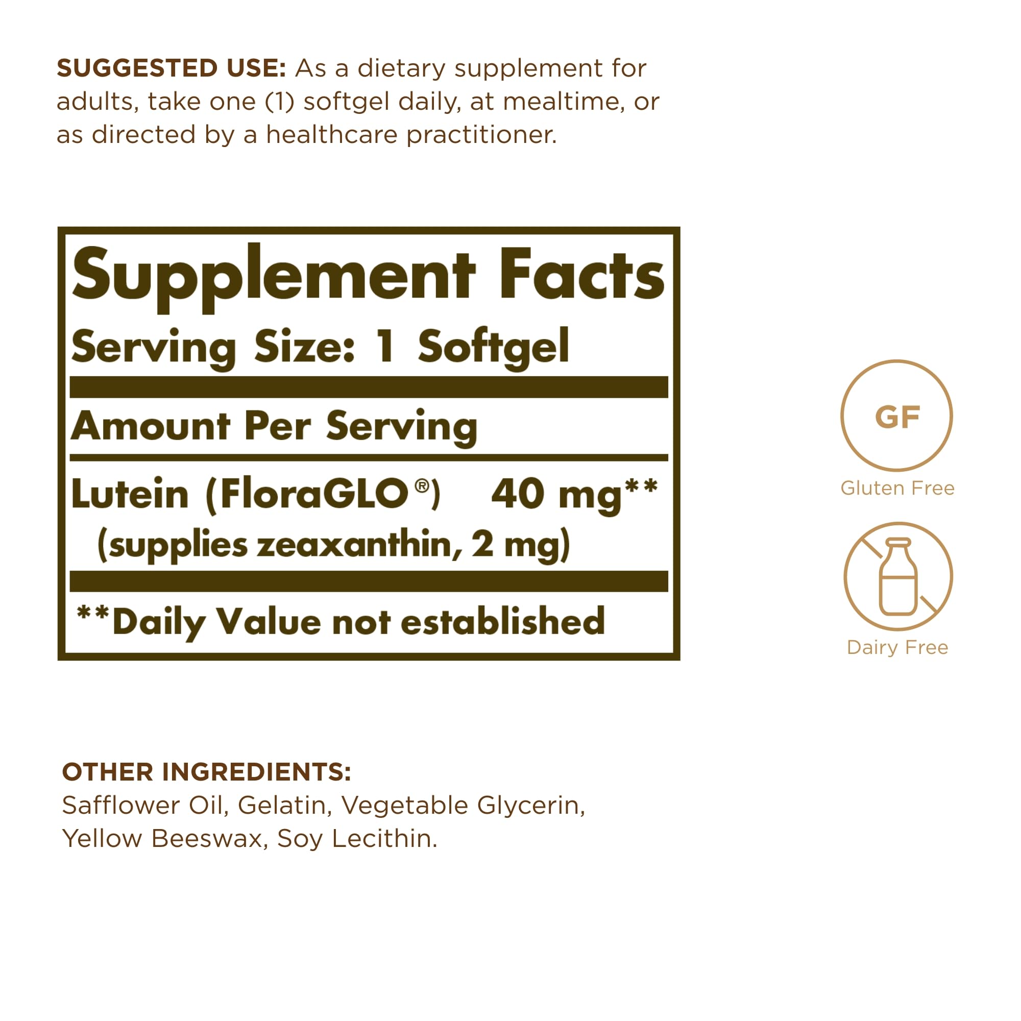 Foto 3 pulgar | Suplemento Solgar Luteína 40 Mg 30 Cápsulas Blandas (paquete De 3) - Venta Internacional.