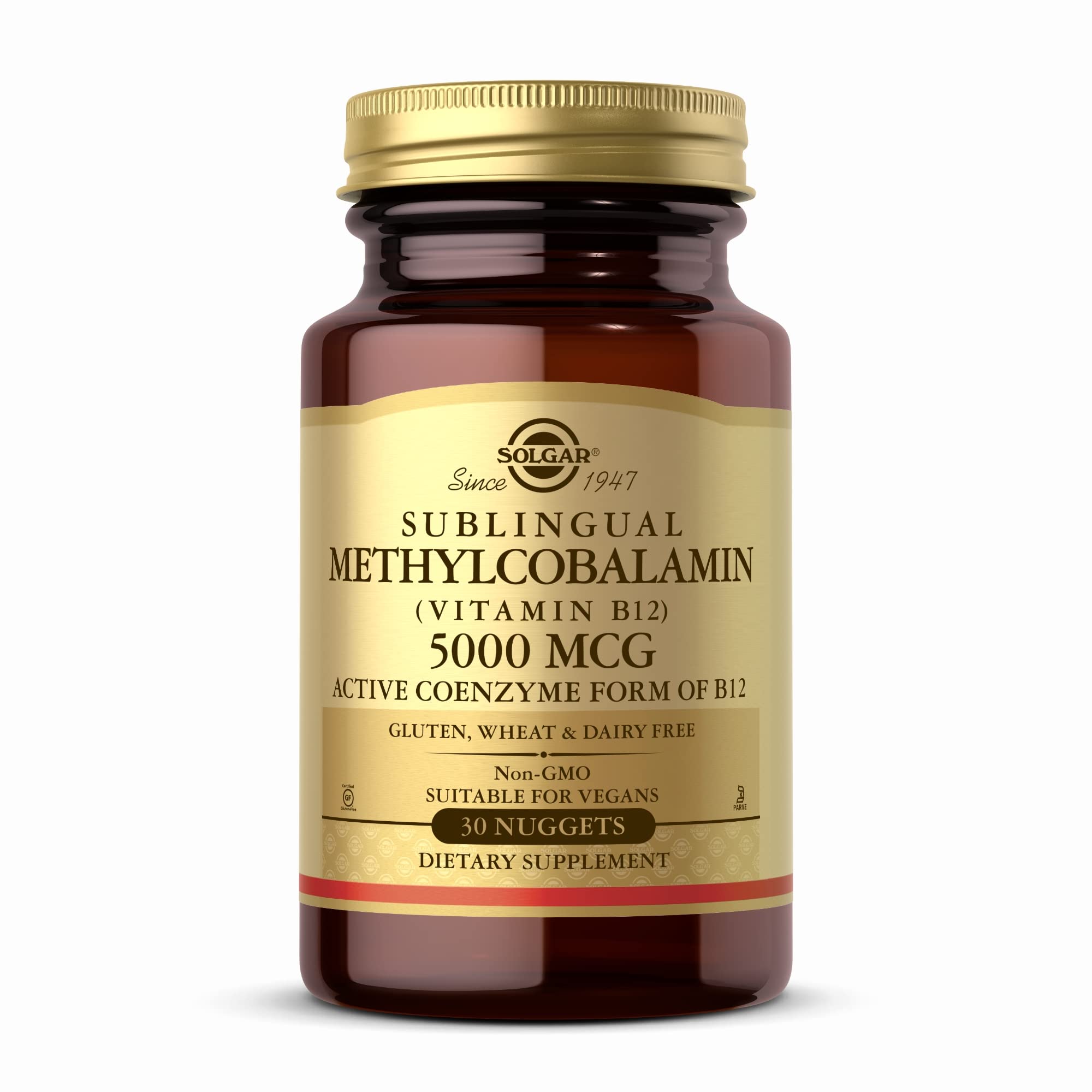 Foto 1 | Suplemento Solgar De Metilcobalamina (vitamina B12) 5000 Mcg 30 Pepitas - Venta Internacional.