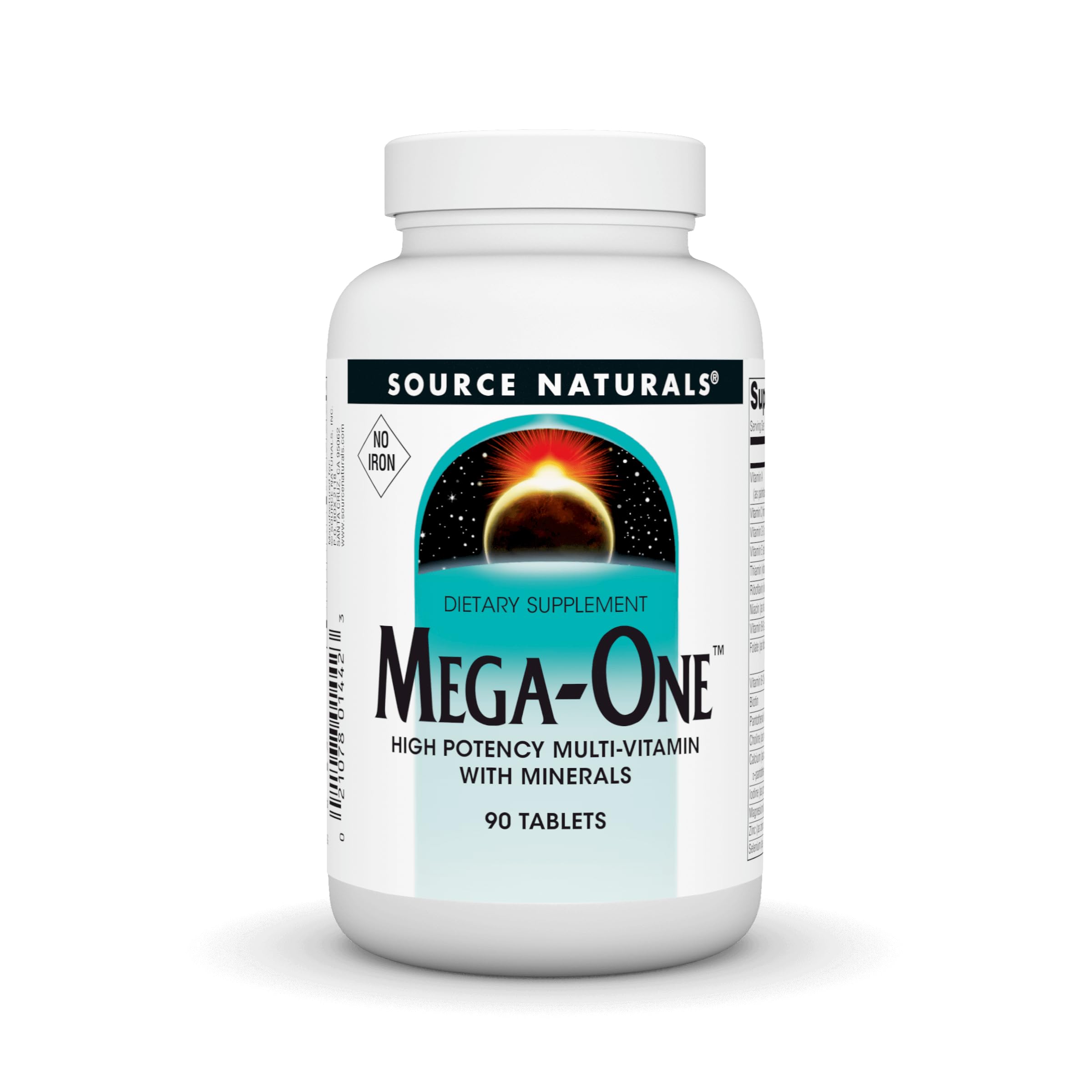 Foto 1 | 90 Comprimidos Multivitamínicos Mega-one De Supplement Source Naturals - Venta Internacional.