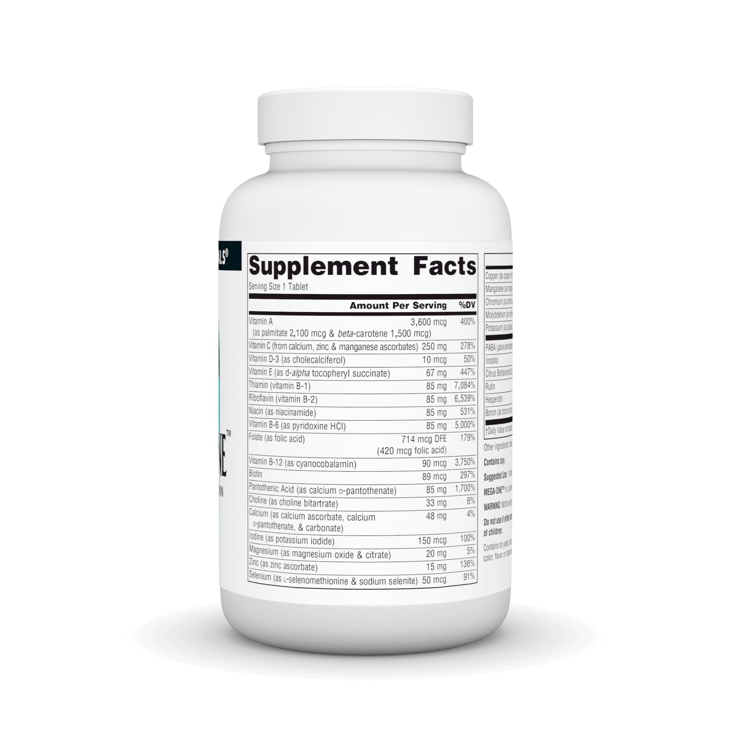 Foto 3 pulgar | 90 Comprimidos Multivitamínicos Mega-one De Supplement Source Naturals - Venta Internacional.