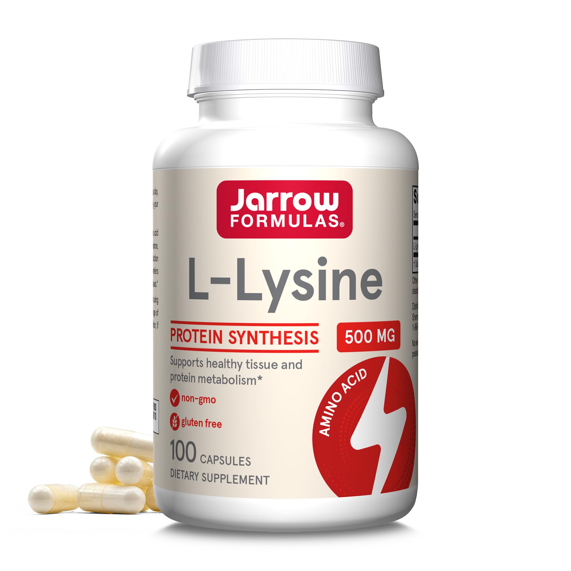 Foto 2 pulgar | Suplemento Jarrow Formulas L-lisina 500 Mg 100 Cápsulas - Venta Internacional.