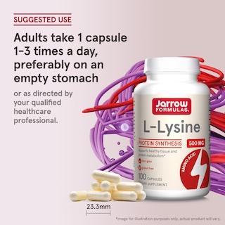 Foto 7 | Suplemento Jarrow Formulas L-lisina 500 Mg 100 Cápsulas - Venta Internacional.