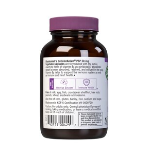Foto 3 | Suplemento Bluebonnet Nutrition Cellularactive P-5-p 50 Mg - Venta Internacional.