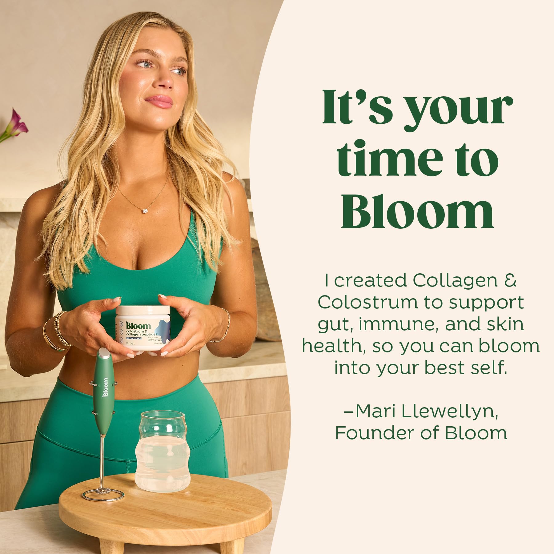 Foto 3 pulgar | Suplemento Bloom Nutrition, Calostro Bovino En Polvo, 25 Porciones - Venta Internacional.