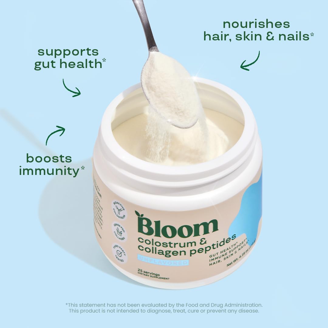 Foto 5 pulgar | Suplemento Bloom Nutrition, Calostro Bovino En Polvo, 25 Porciones - Venta Internacional.