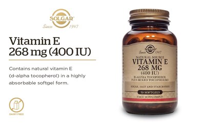Foto 3 | Suplemento Solgar De Vitamina E 268 Mg (400 Ui) 100 Cápsulas Blandas - Venta Internacional.