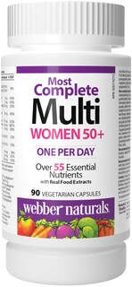 Foto 1 | Suplemento Webber Naturals El Multi Más Completo Para Mujeres Mayores De 50 Años - Venta Internacional.
