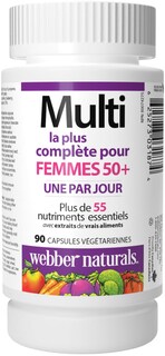 Foto 2 | Suplemento Webber Naturals El Multi Más Completo Para Mujeres Mayores De 50 Años - Venta Internacional.