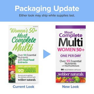 Foto 7 | Suplemento Webber Naturals El Multi Más Completo Para Mujeres Mayores De 50 Años - Venta Internacional.