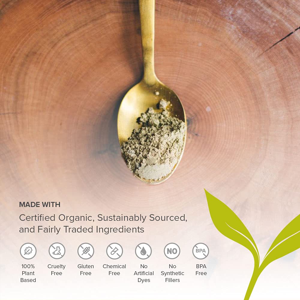 Foto 5 pulgar | Suplemento En Polvo Orgánico De Shankhapushpi De Banyan Botanicals 227 G - Venta Internacional.