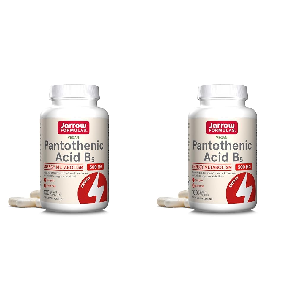 Foto 2 pulgar | Suplemento De Ácido Pantoténico B5 De Jarrow Formulas, 500 Mg, 100 Cápsulas - Venta Internacional.