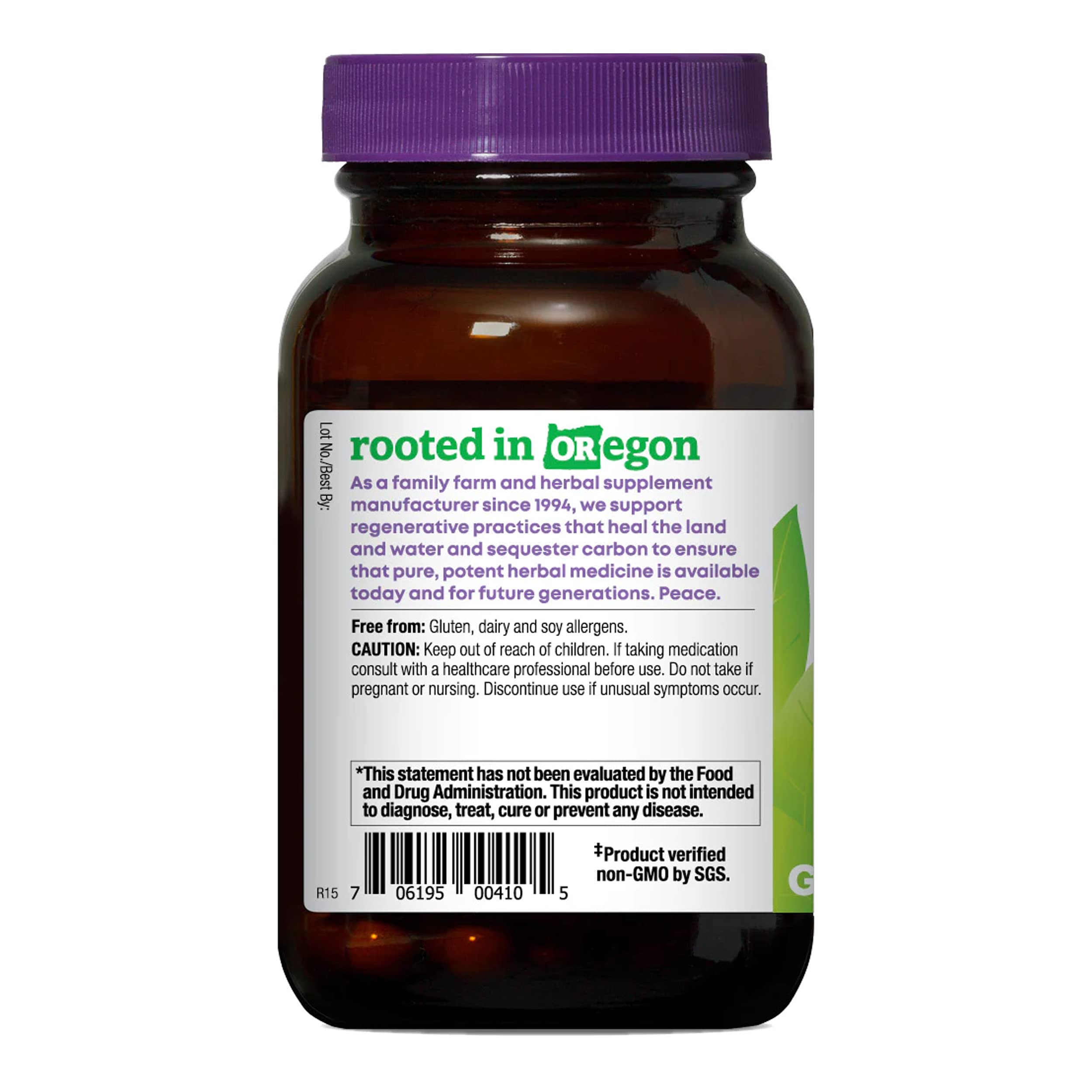 Foto 4 pulgar | Complemente 1350 Mg De Curcumina De Cúrcuma Wild Harvest De Oregón - Venta Internacional.