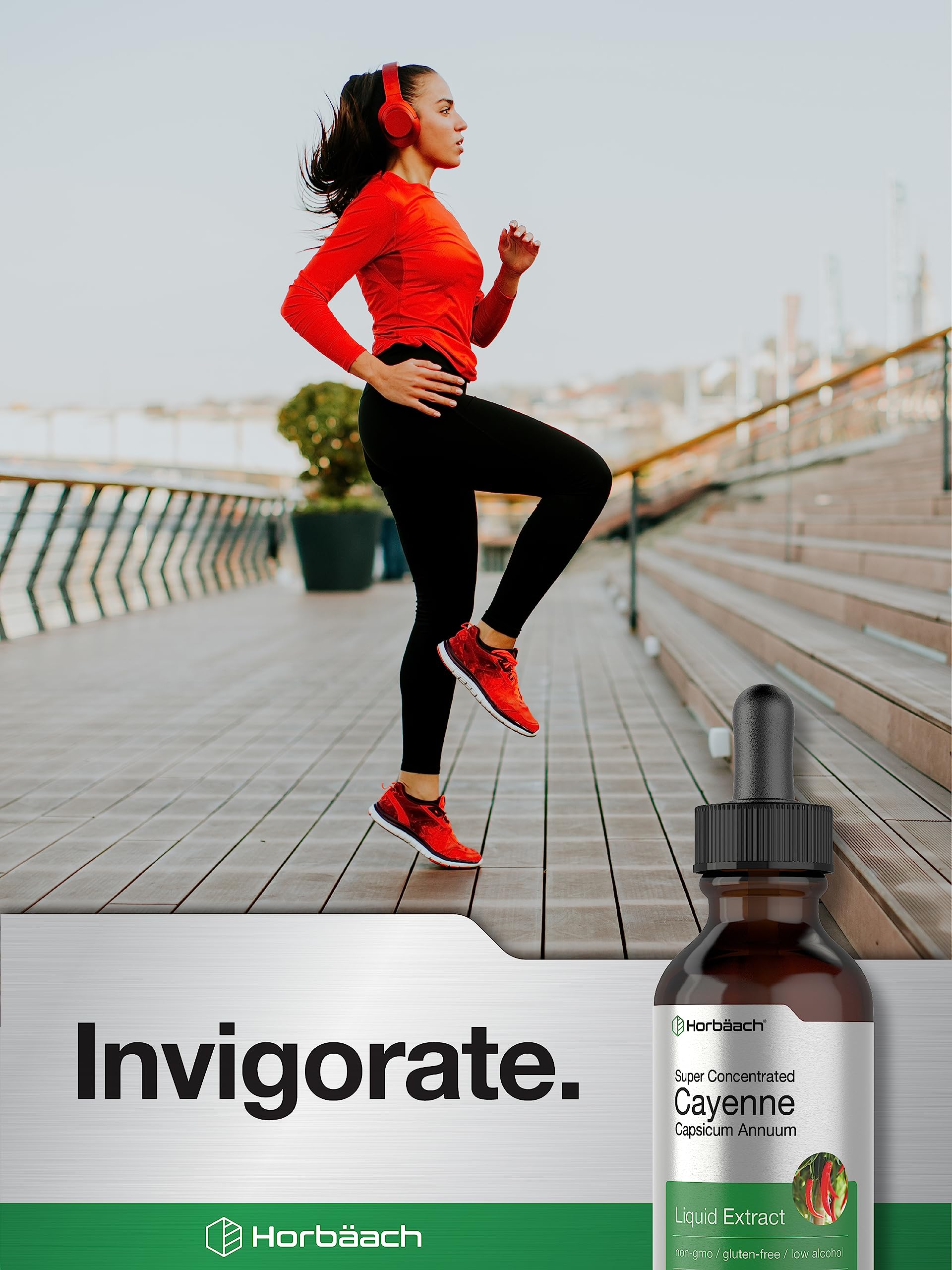 Foto 6 | Suplemento De Extracto Líquido De Pimienta De Cayena Horbäach 60 Ml - Venta Internacional.