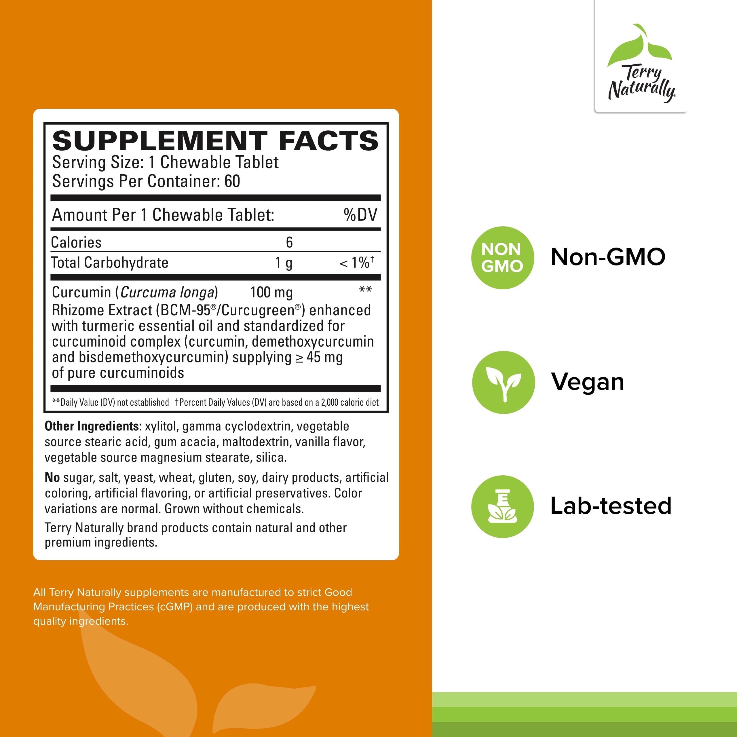 Foto 3 pulgar | Complemente El Complejo De Curcumina Terry Naturally Curamed De 100 Mg - Venta Internacional.