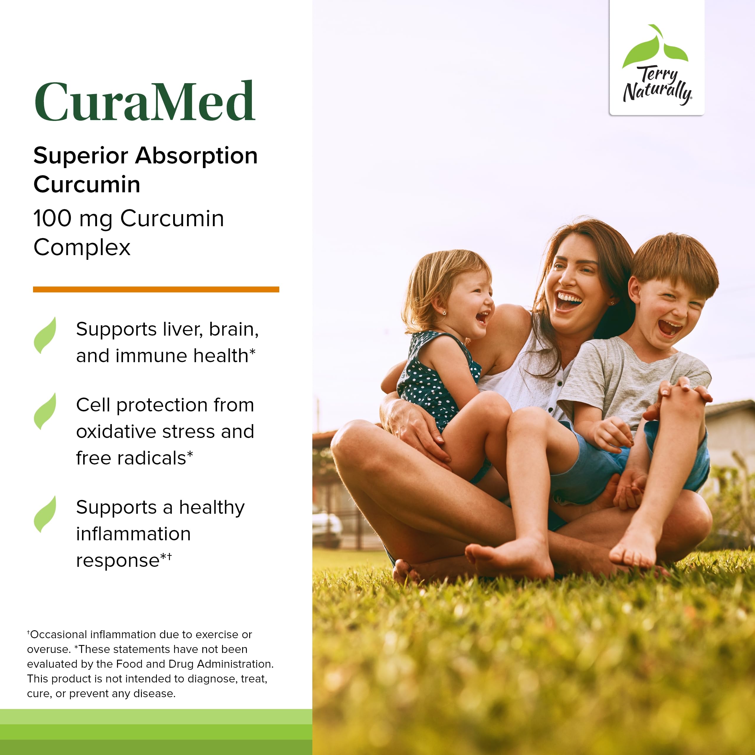 Foto 4 pulgar | Complemente El Complejo De Curcumina Terry Naturally Curamed De 100 Mg - Venta Internacional.
