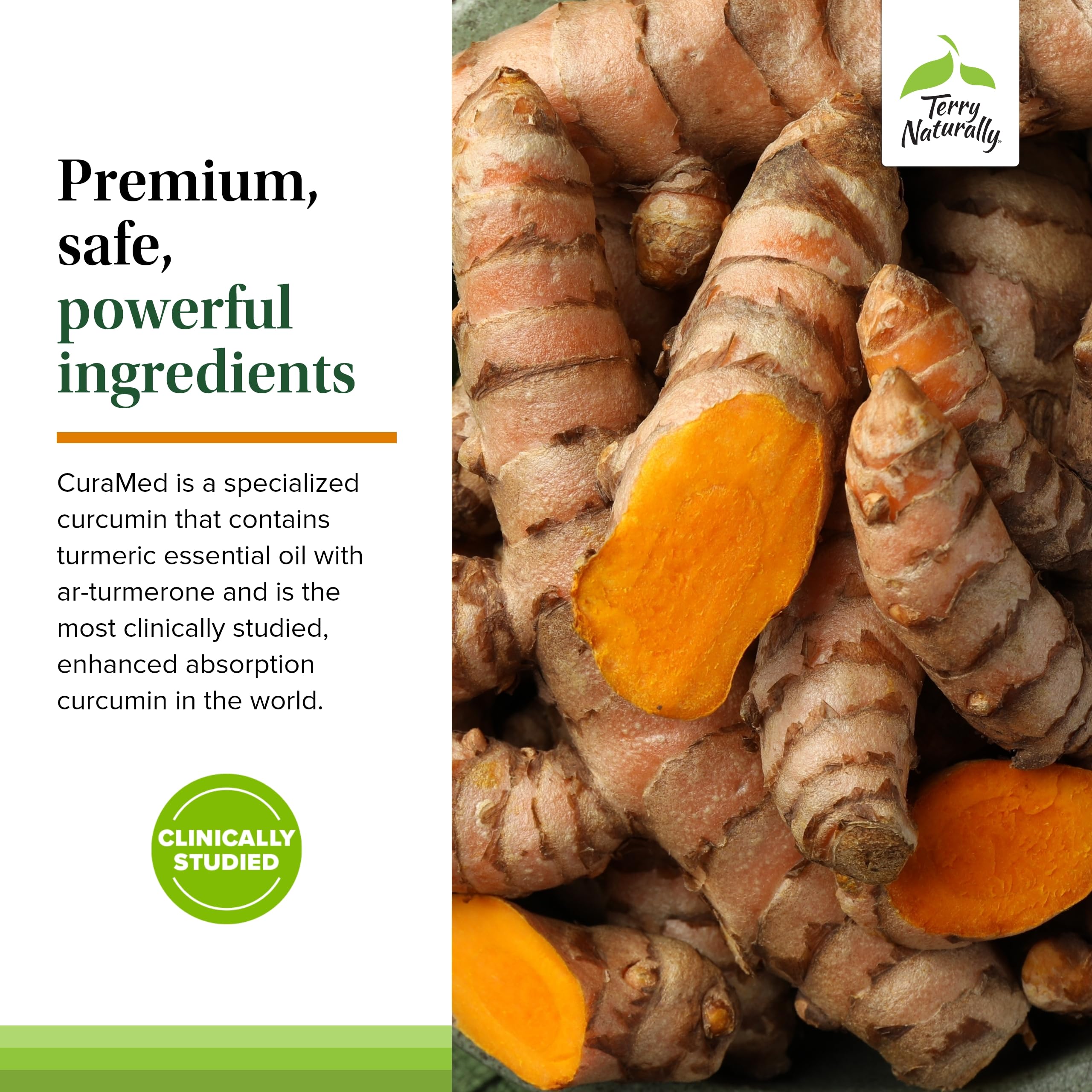Foto 6 pulgar | Complemente El Complejo De Curcumina Terry Naturally Curamed De 100 Mg - Venta Internacional.