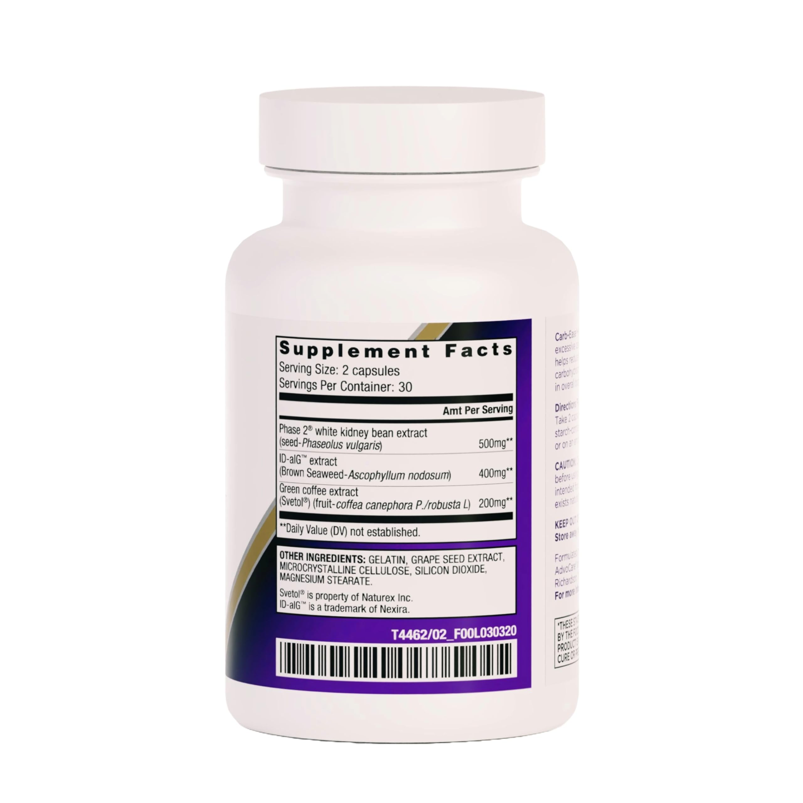 Foto 3 pulgar | Suplemento Bloqueador De Carbohidratos Advocare Carb-ease Plus 60 Cápsulas - Venta Internacional.