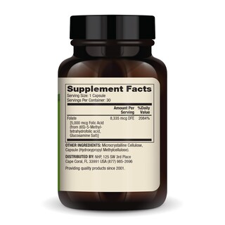 Foto 3 | Suplemento De Folato Metílico Dr. Mercola 30 Porciones (30 Cápsulas) - Venta Internacional.