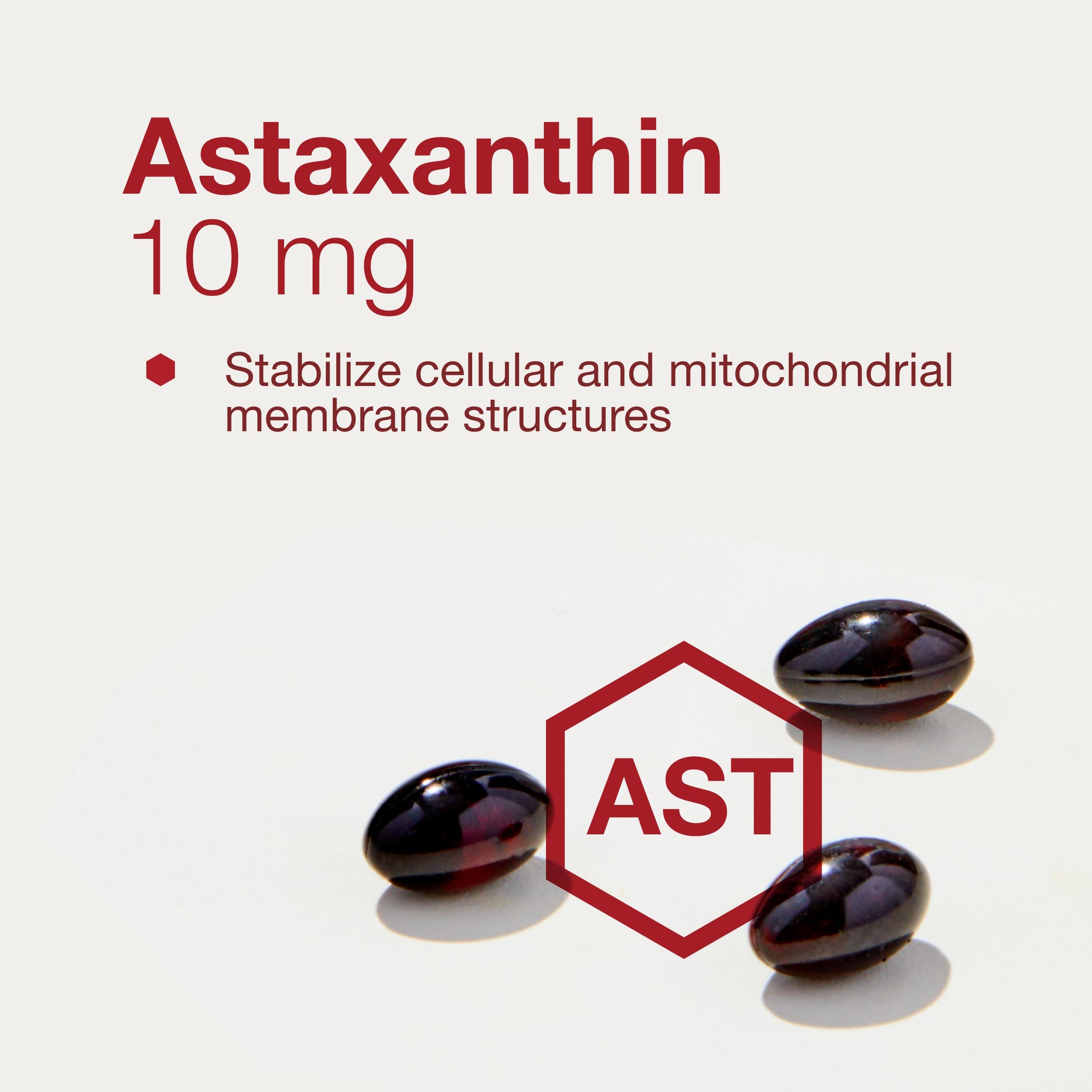 Foto 5 pulgar | Protocolo De Suplemento: Cápsulas Blandas De Astaxantina, 10 Mg, 60 Unidades - Venta Internacional.