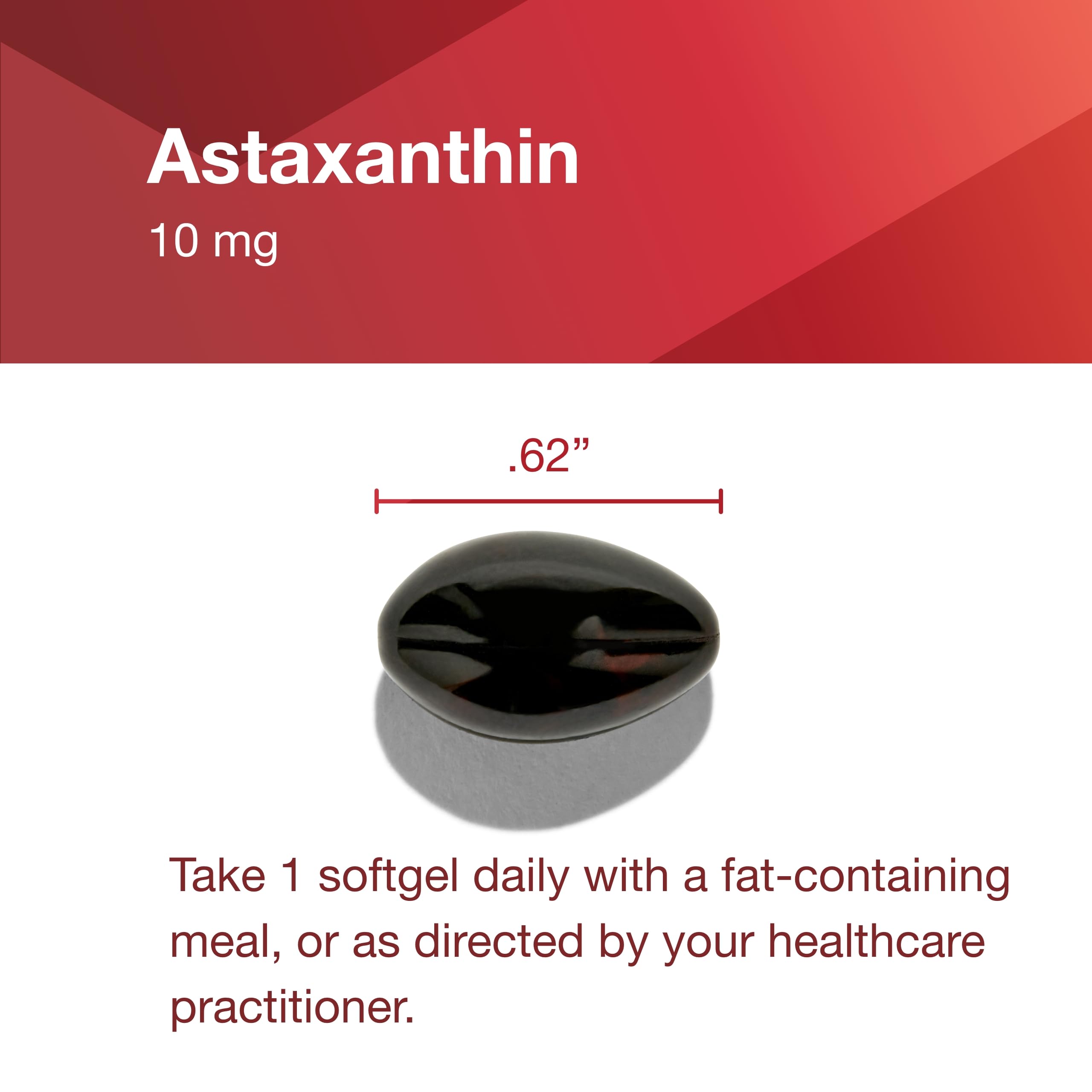 Foto 8 pulgar | Protocolo De Suplemento: Cápsulas Blandas De Astaxantina, 10 Mg, 60 Unidades - Venta Internacional.