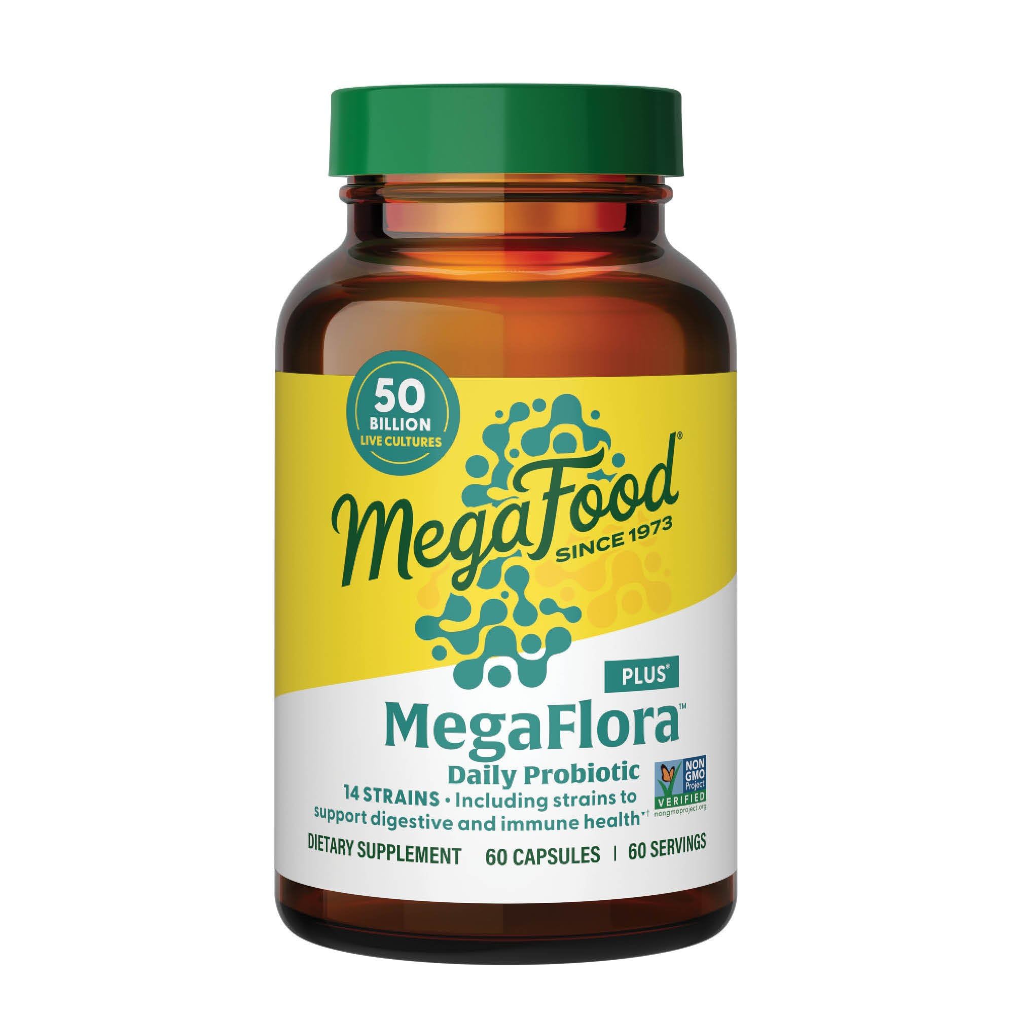 Foto 2 pulgar | Suplemento Probiótico Megafood Megaflora Plus 60 Cápsulas - Venta Internacional.
