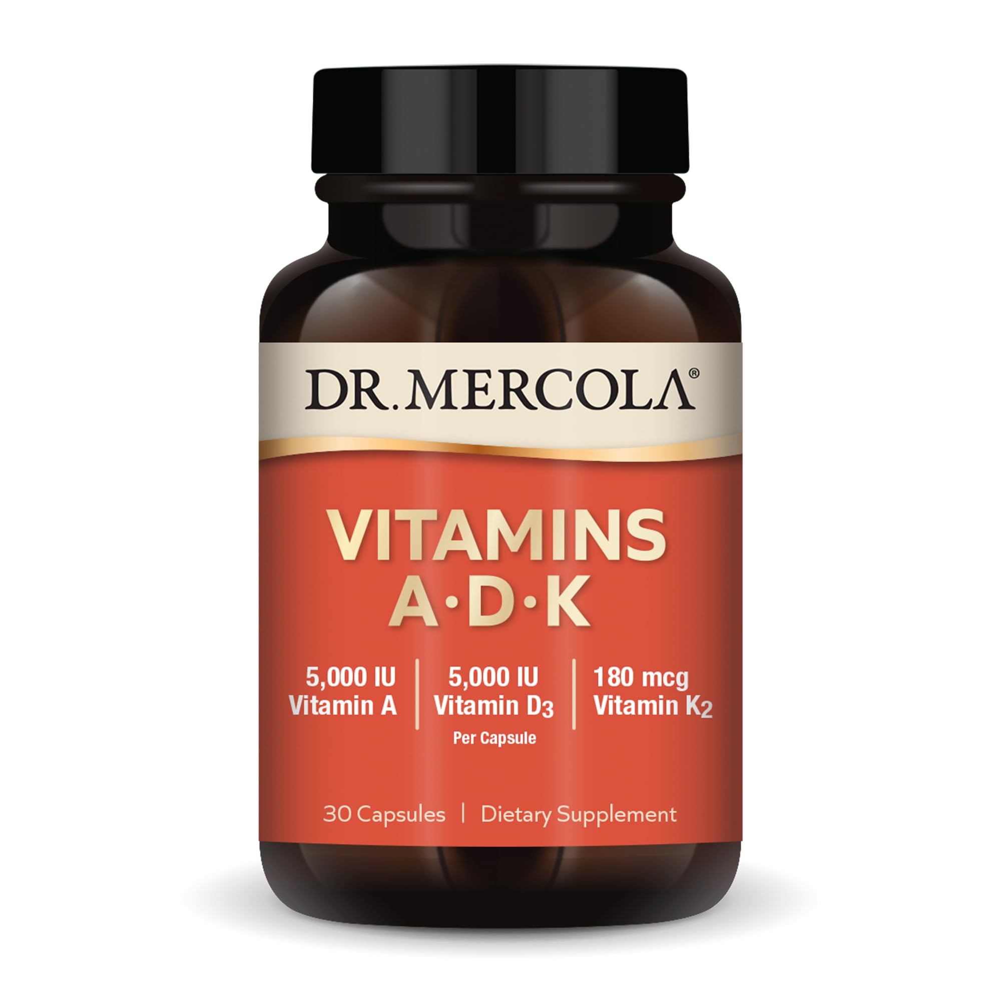 Foto 2 pulgar | Suplemento Dr. Mercola Vitamins Adk 30 Cápsulas - Venta Internacional.