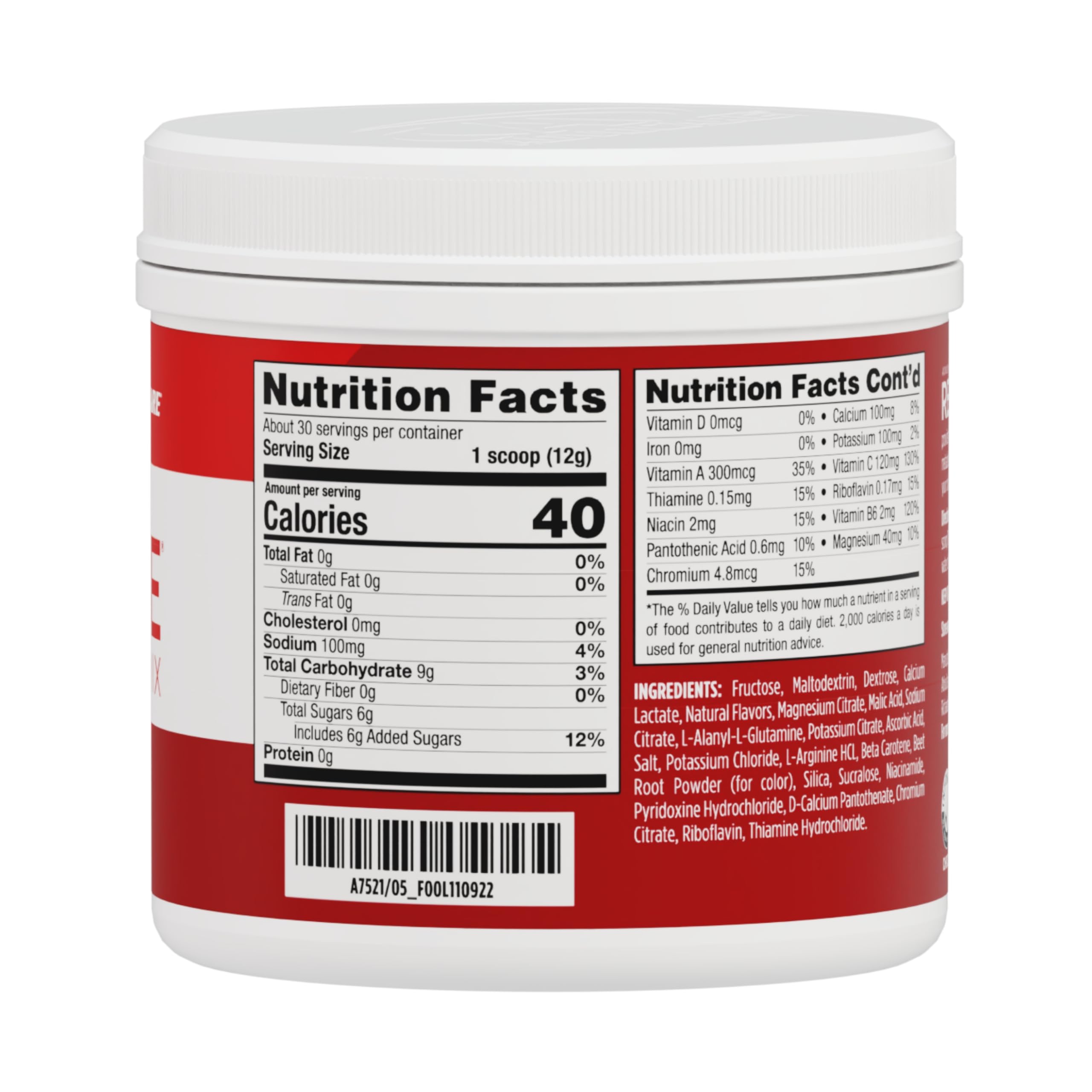Foto 3 pulgar | Mezcla De Bebidas Electrolíticas Advocare Rehydrate Red Frambuesa, 375 Ml - Venta Internacional.