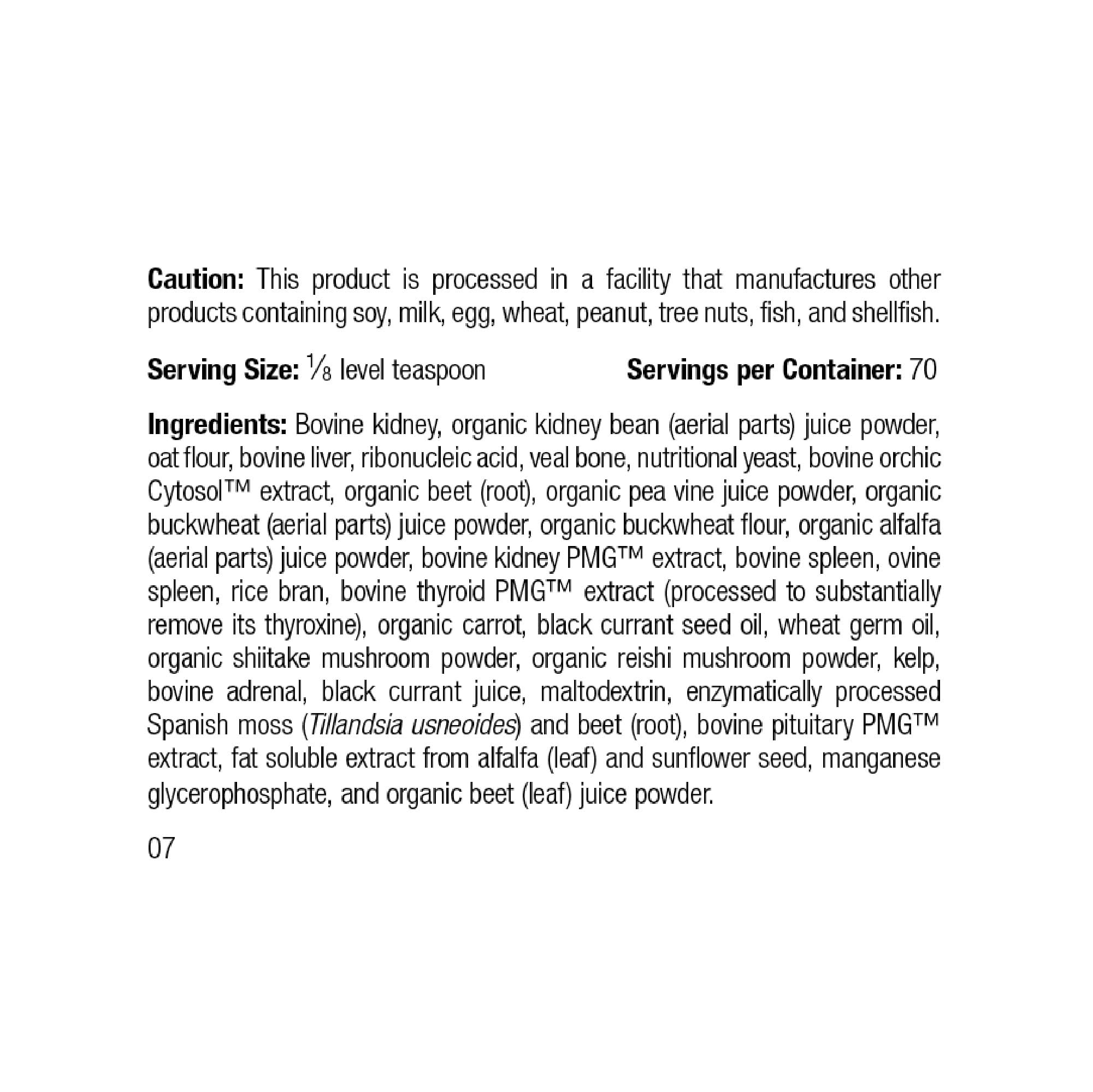 Foto 3 pulgar | Suplemento Para Perros Standard Process Canine Enteric Support 30 G - Venta Internacional.
