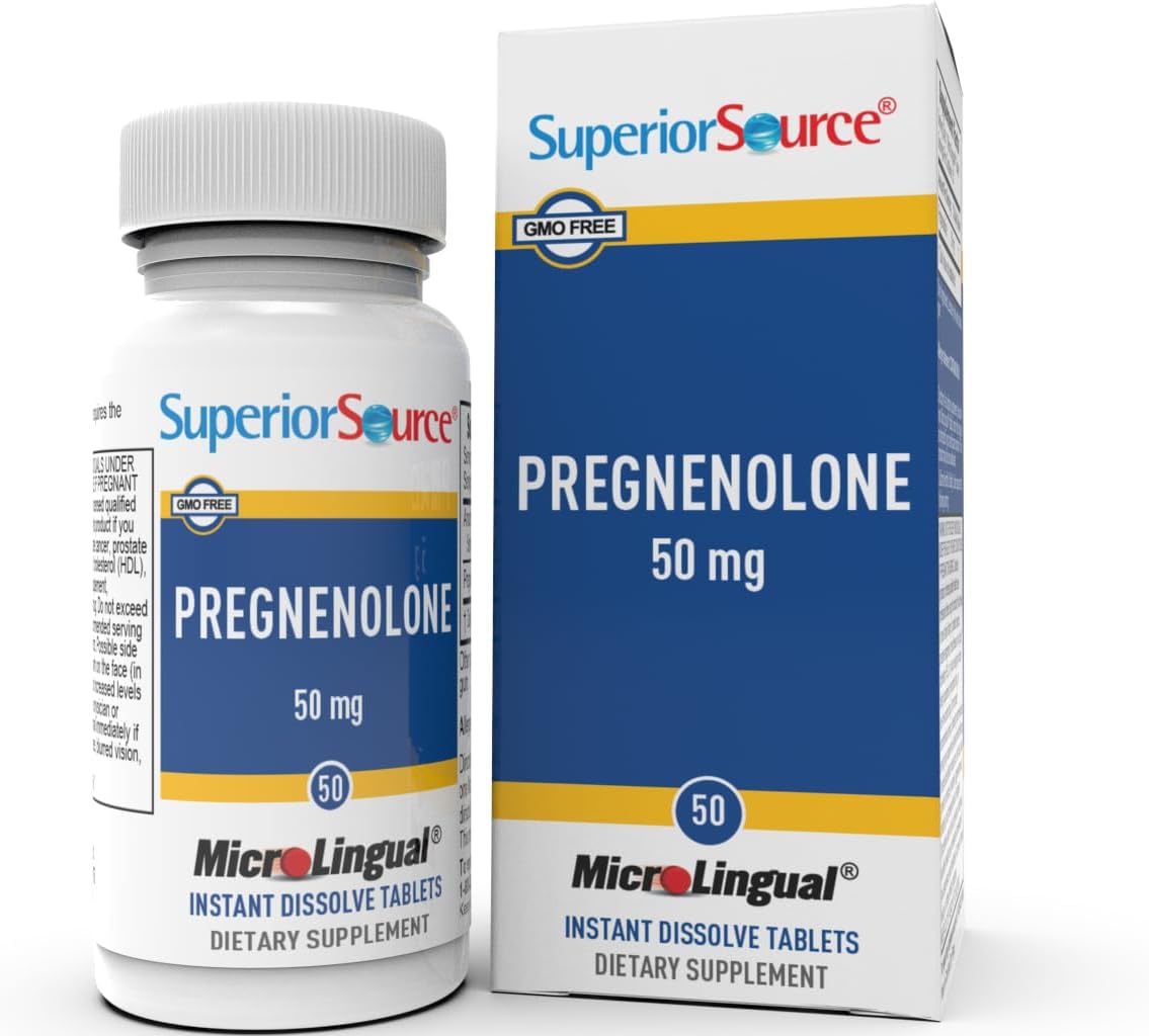 Foto 1 | Suplemento De Pregnenolona De 50 Mg De Fuente Superior, Tabletas X50 - Venta Internacional.