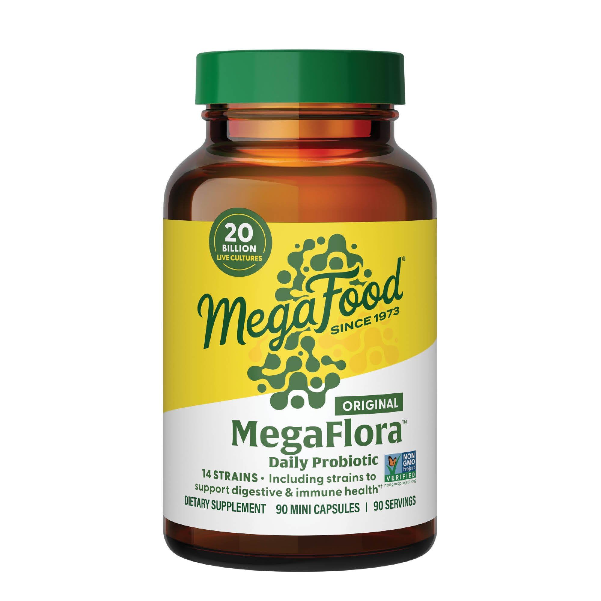 Foto 1 | Suplemento Probiótico Megafood Megaflora, 20 Mil Millones De Cfu, 90 Minicápsulas - Venta Internacional.
