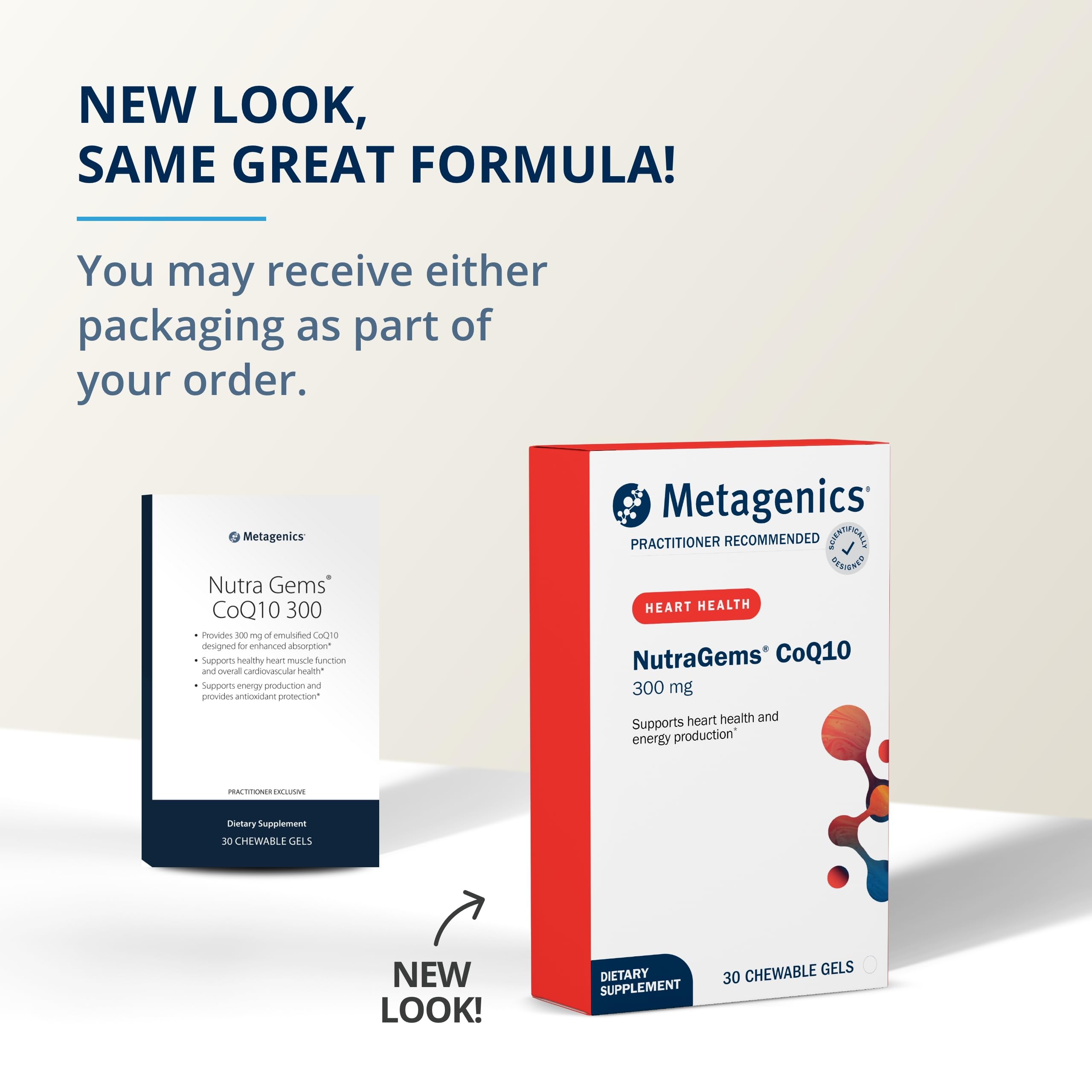 Foto 4 pulgar | Geles Masticables Supplement Metagenics Nutragems Coq10 De 300 Mg - Venta Internacional.