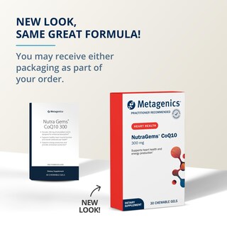 Foto 3 | Geles Masticables Supplement Metagenics Nutragems Coq10 De 300 Mg - Venta Internacional.