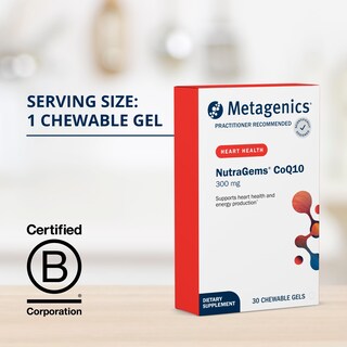 Foto 4 | Geles Masticables Supplement Metagenics Nutragems Coq10 De 300 Mg - Venta Internacional.