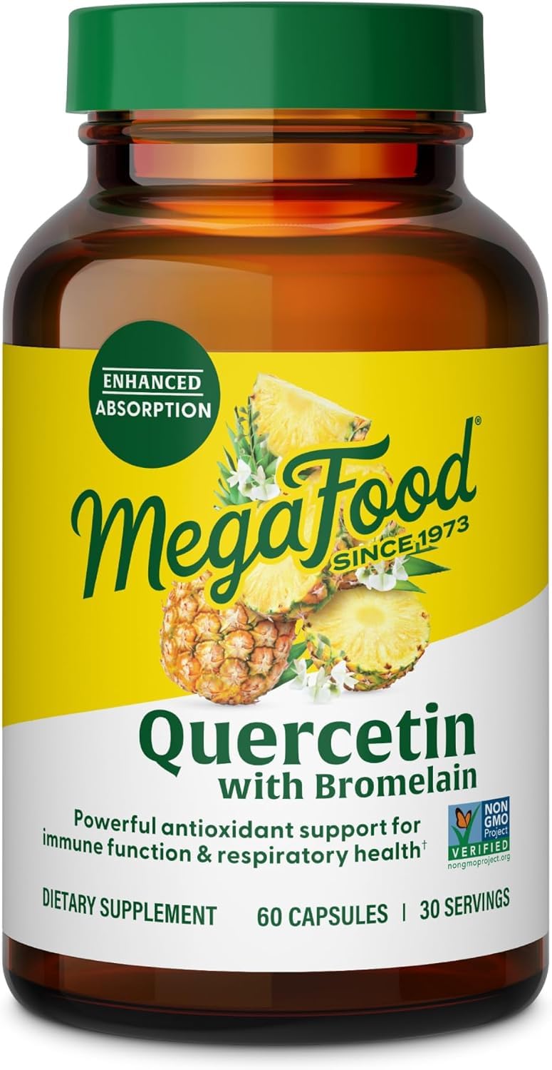Foto 1 | Complemente Megafood Quercetina Con Bromelina 500 Mg 60 Cápsulas - Venta Internacional.