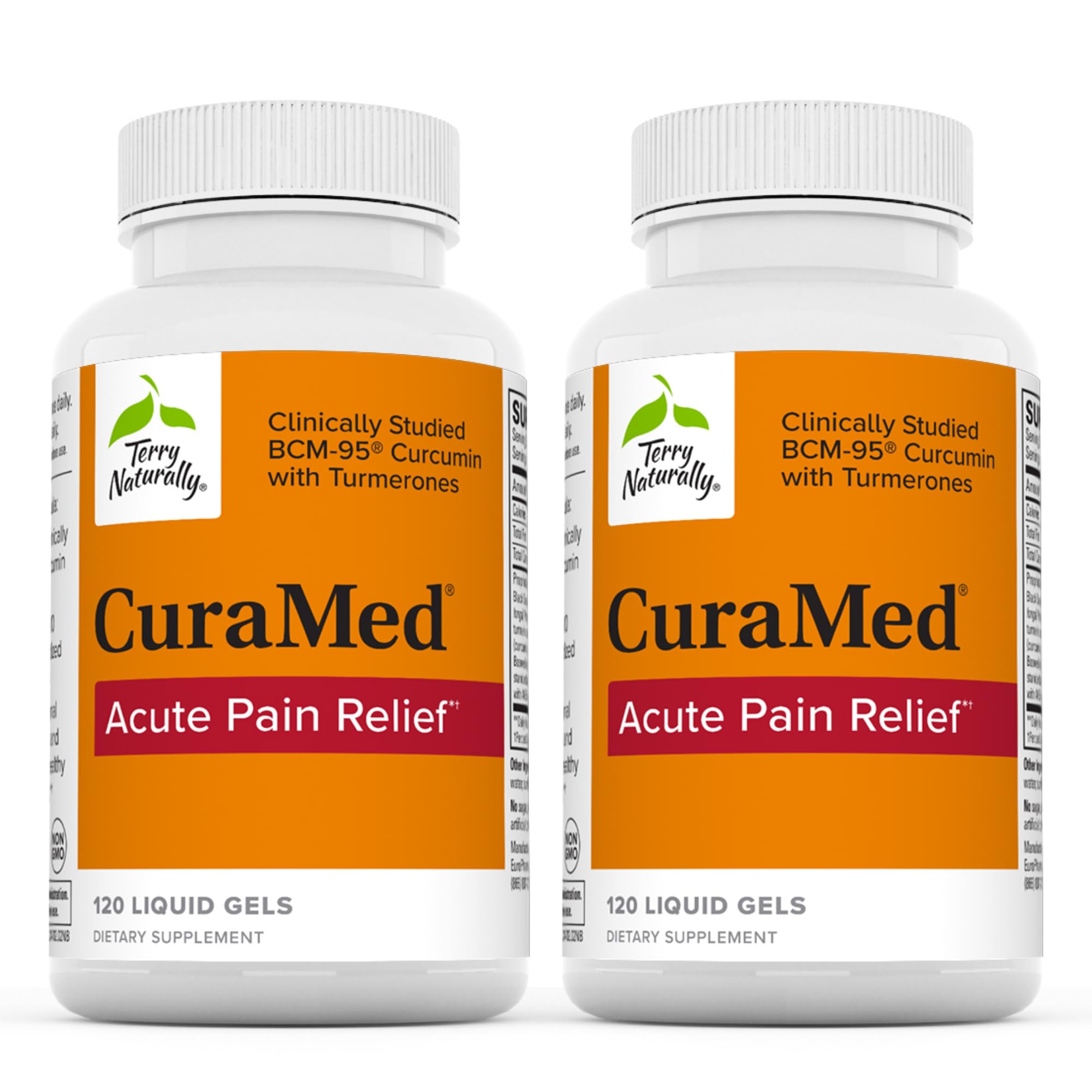 Foto 1 | Suplemento Terry Naturally Curamed Acute Pain Relief 120 Geles Líquidos - Venta Internacional.