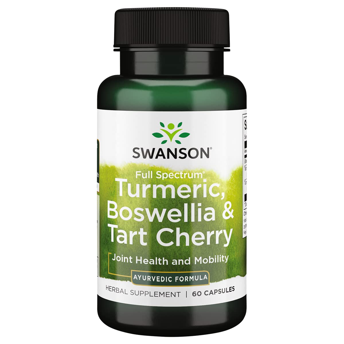 Foto 2 pulgar | Suplemento Swanson, Cúrcuma, Boswellia Y Cereza Ácida De Espectro Completo, 60 Cápsulas - Venta Internacional.