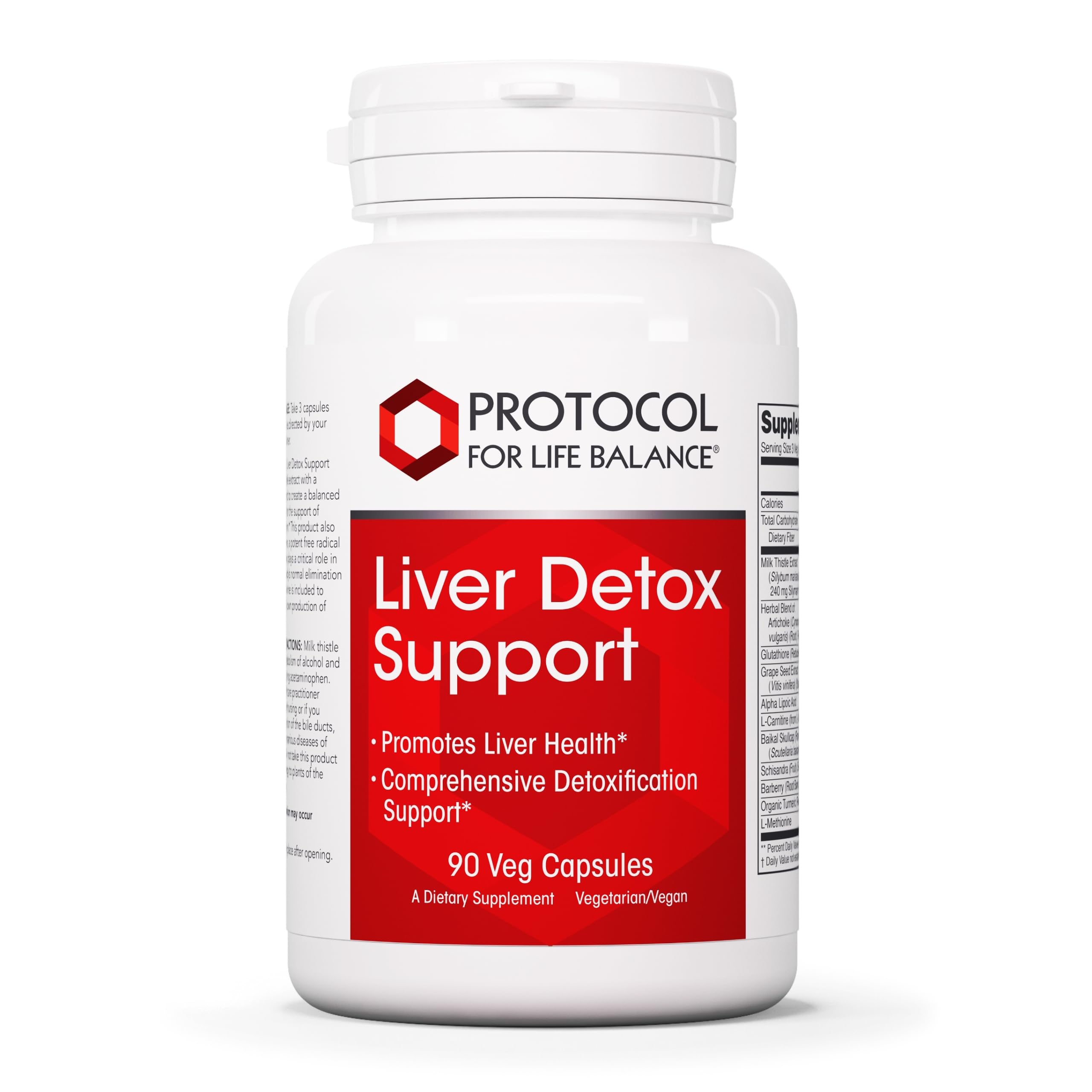 Foto 1 | Supplement Protocol Liver Detox Support 90 Cápsulas Vegetarianas - Venta Internacional.